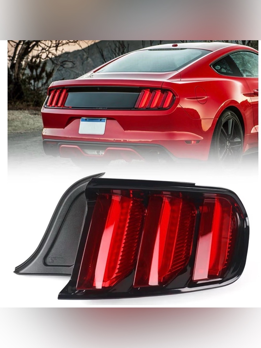LED Tail lights Assembly Compatible with Ford Mustang 2015-2020